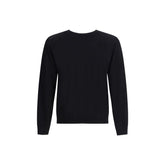 Prada Black Fleece Wool Sweatshirt
